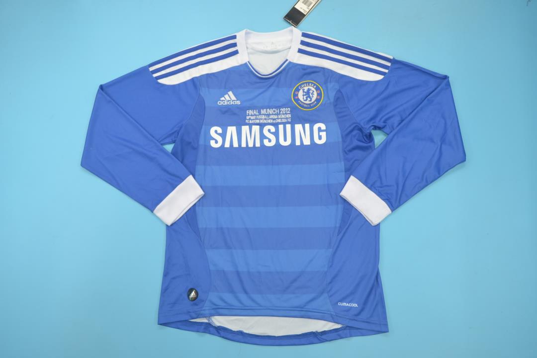 AAA Quality Chelsea 11/12 UCL Final Home Long Jersey